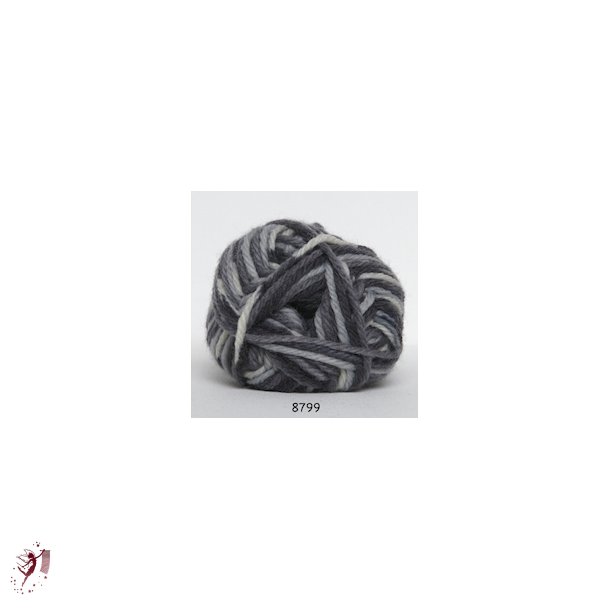 Ragg Strmpegarn 8799 multi grtoner