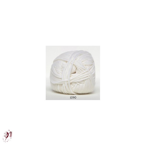 Merino Cotton farve 1090 hvid