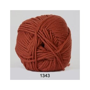 Merino Cotton farve 1343 terracotta