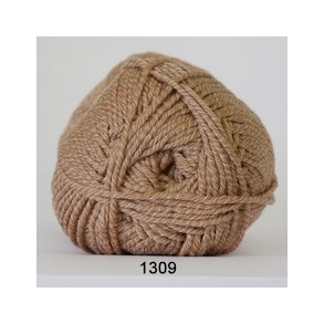  Merino Cotton farve 1309 m�rk beige