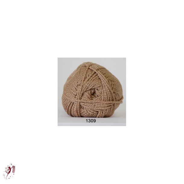  Merino Cotton farve 1309 mrk beige