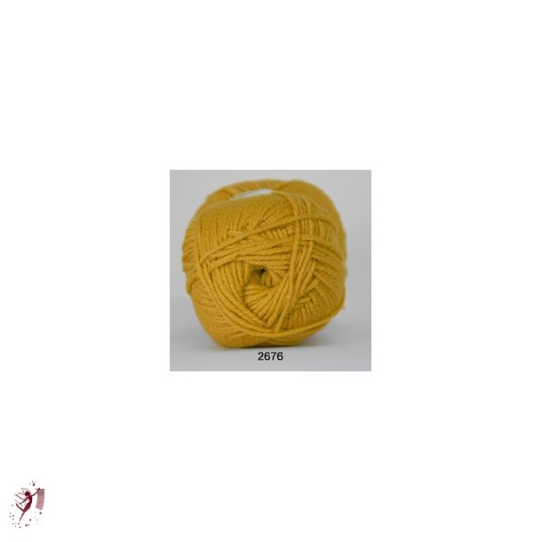 Merino Cotton farve 2676 limegul
