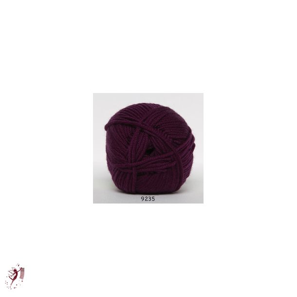 Merino Cotton farve 9235 mrk syren