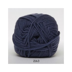  Merino Cotton farve 2163 st�vet bl�
