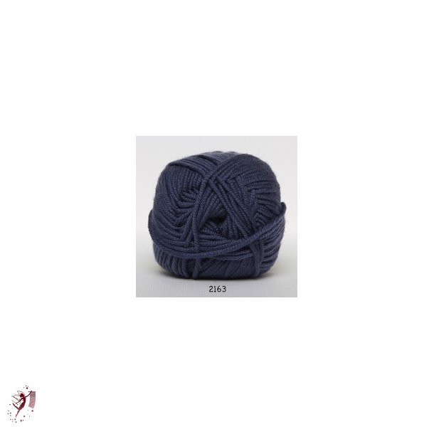  Merino Cotton farve 2163 stvet bl