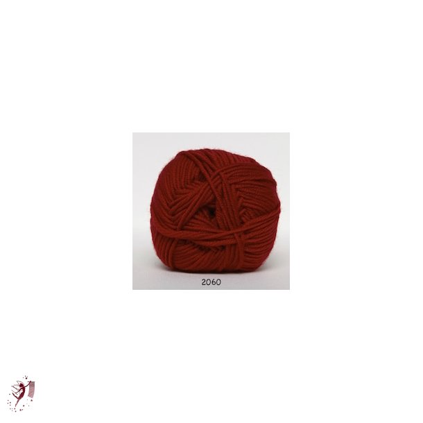  Merino Cotton farve 2060 mrkerd