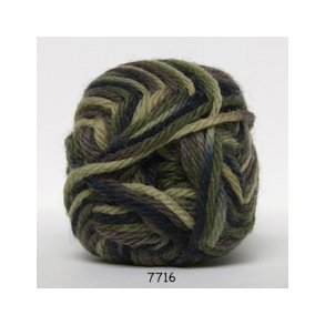 Ragg Strmpegarn 7716 multi armytoner