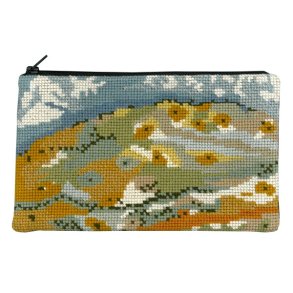 71-0462  Landskab clutch 21x12,5 cm