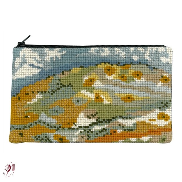 71-0462  Landskab clutch 21x12,5 cm
