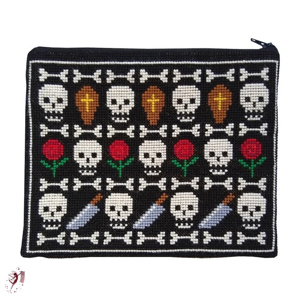 71-0505  R.I.P. clutch taske 23x18,5 cm