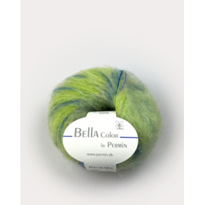  Bella Color 186 Limegr�n/lilla og m�rkegr�n