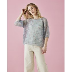 Bella Color Florlet raglanblusestr s-m-l-xl  Strikkekit 