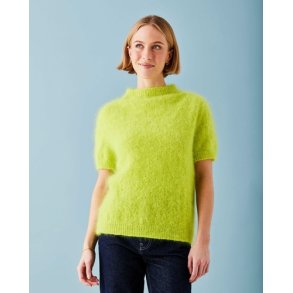  Bella T-shirt med sadelskulder strikkekit str s-m