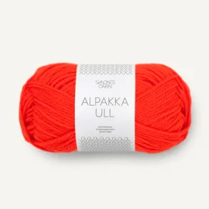  Alpakka Ull 4008 Poppy