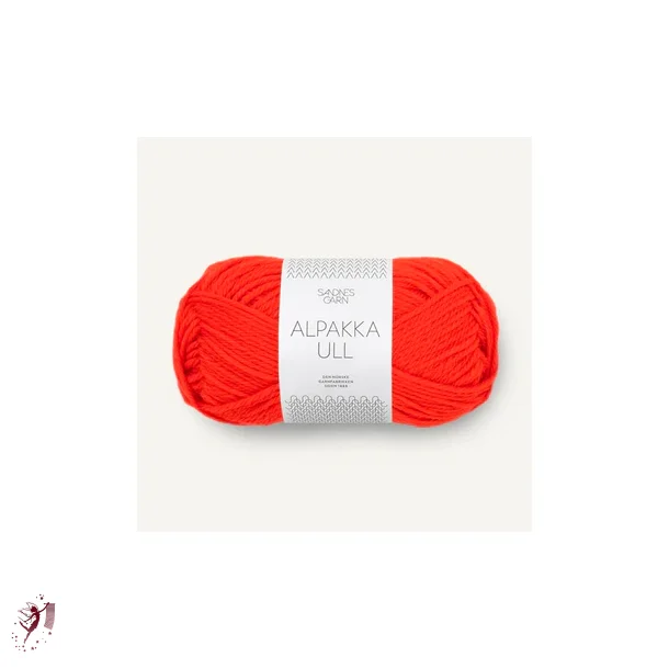  Alpakka Ull 4008 Poppy