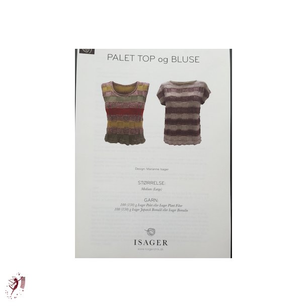 Palet top og bluse