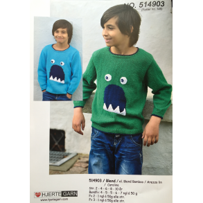 Hjertegarn Brn Mnster 514903