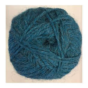 Hjerte Alpaca 2336 petrol meleret