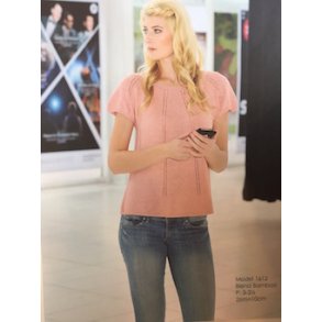 Hjertegarn Damer   mnster 1612 Blend Bamboo