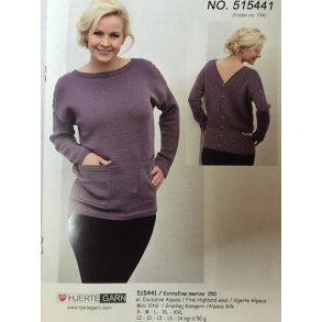  hjertegarn damer mnster 515441