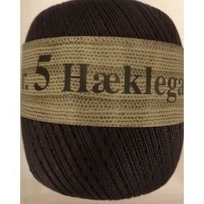 Hklegarn nr 5 farve 1314 stvet brun