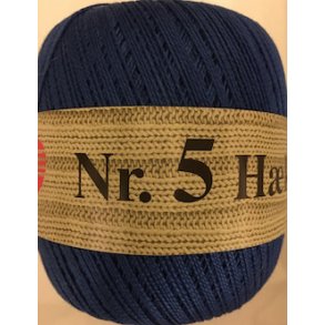 Hklegarn nr 5 farve 132 klar bl