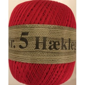  Hklegarn nr 5 farve 577 Rd