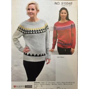  hjertegarn damer mnster 515548