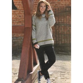 Hjertegarn Damer mnster 1660 Ragg