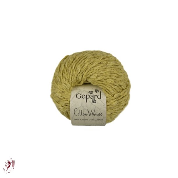 Cotton Waves farve 117 Hstgul 