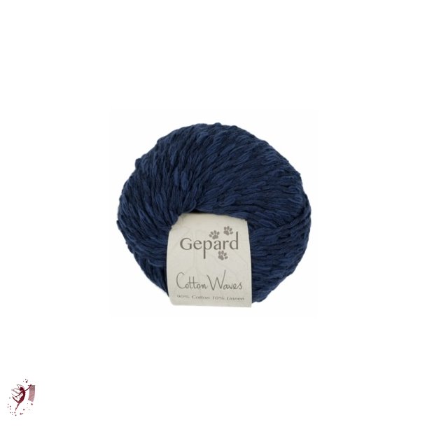  Cotton Waves farve 780 Marine