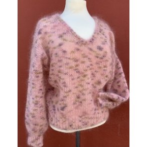 Bella strikkekit Susannes 70er bluse str. one size