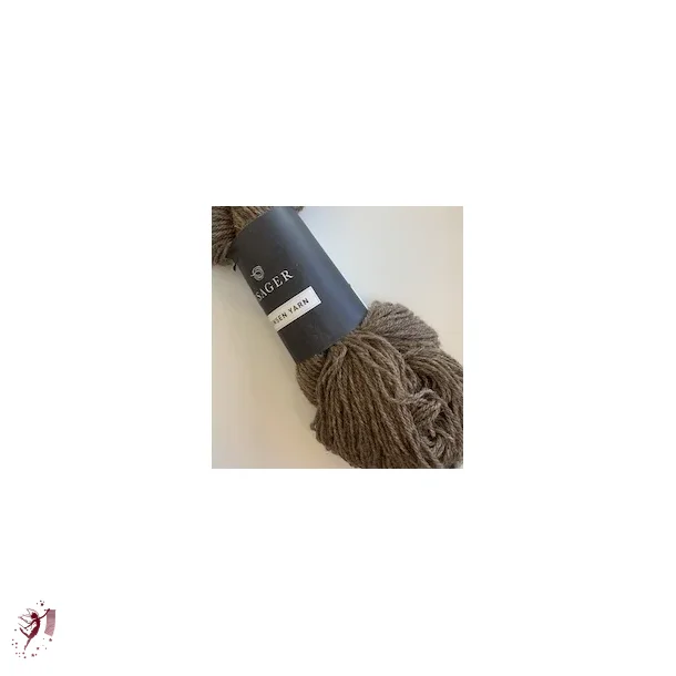 Jensen Yarn 8s Brun meleret