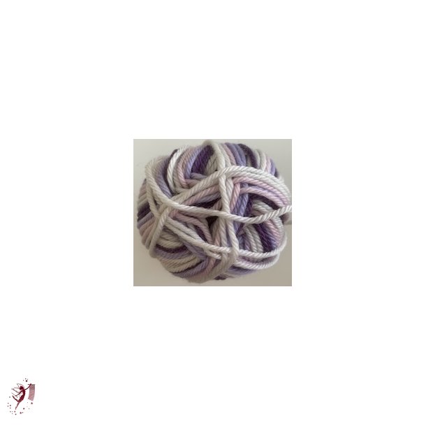 Ragg Strmpegarn 1272 multi rosa og lillatoner