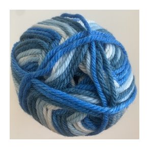 Ragg Strmpegarn 1270 multi bl/tyrkistoner