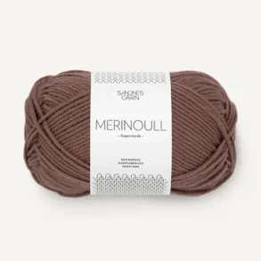 Merinoull 3161 mellem brun