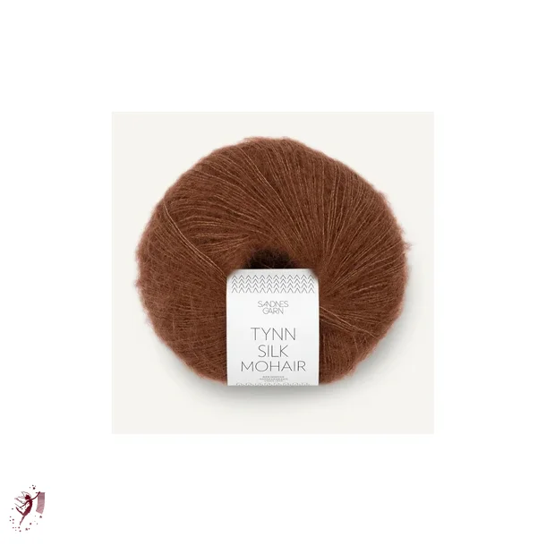 Tynn Silk Mohair 3073 chokolade