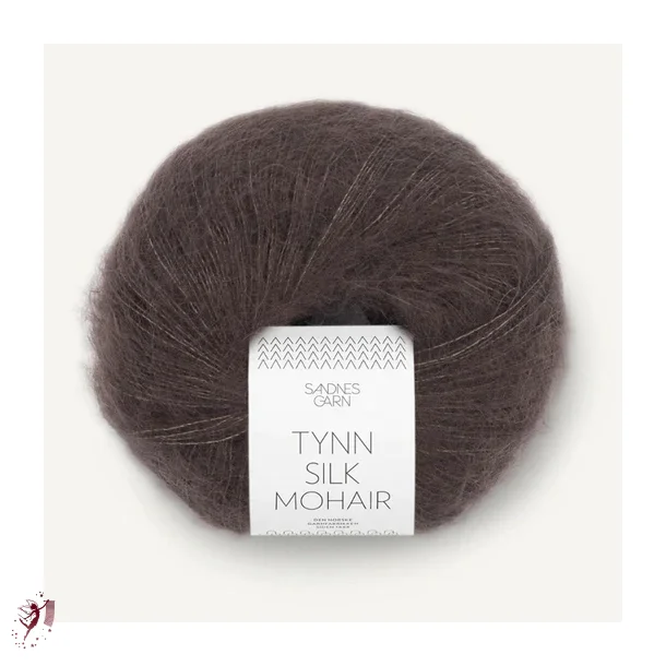 Tynn Silk Mohair 3880 Mrk Chokolade