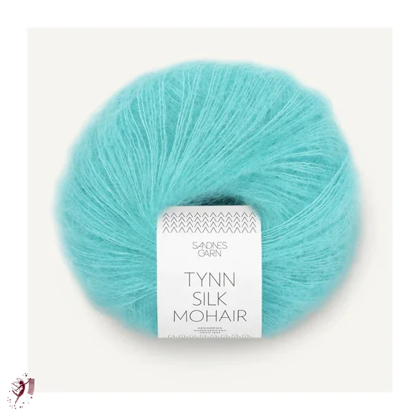 Tynn Silk Mohair 7213 Bl Tyrkis