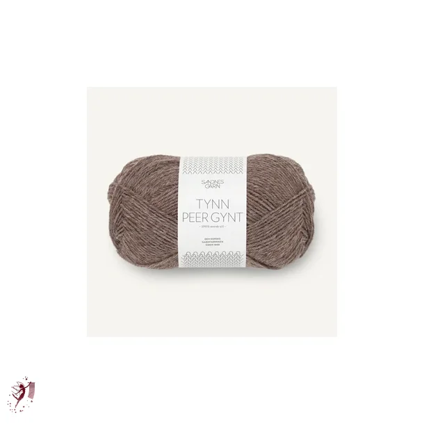 Tynn Peer Gynt 2652 Brun melange