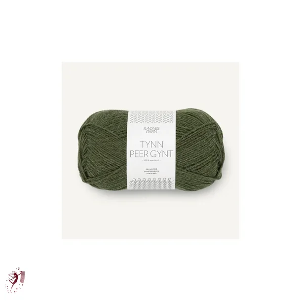Tynn Peer Gynt 9572 Mrk grn melange