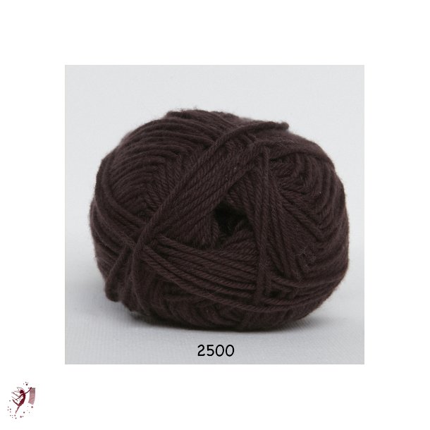 Cotton nr. 8 - 2500 Brun