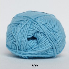 Cotton nr. 8 - 709 lys tyrkis