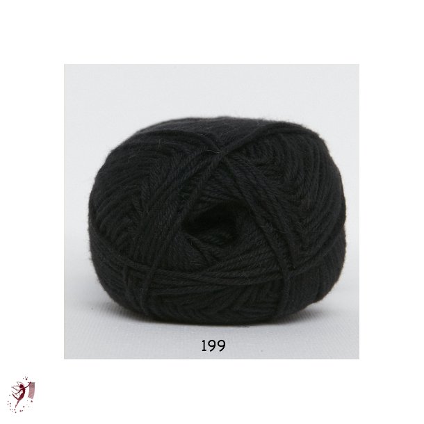 Cotton nr. 8 - 199 Sort