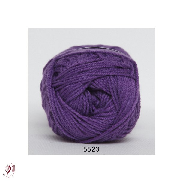 Cotton nr. 8 - 5523 mellem lilla