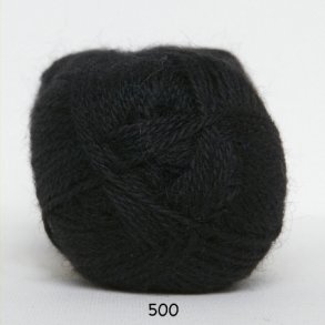 Hjerte Alpaca 500 sort