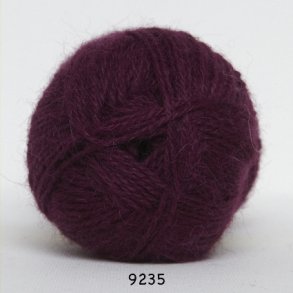Hjerte Alpaca 9235 blomme