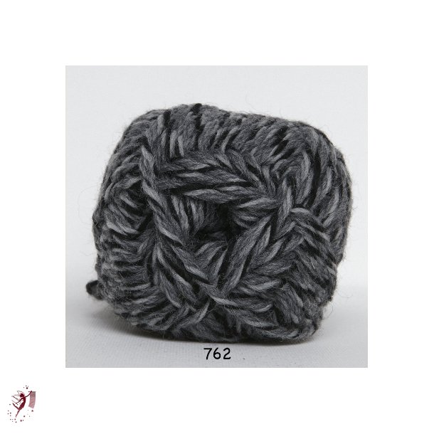 Ragg Strmpegarn 762 Gr/rhvid,sort