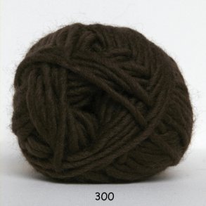 Natur Uld 300 brun
