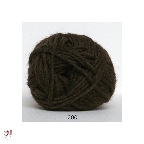 Natur Uld 300 brun